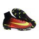 Chaussure Football Nouveaux Nike Mercurial Superfly V FG Carmin/ Volt/ Rose