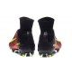 Chaussure Football Nouveaux Nike Mercurial Superfly V FG Carmin/ Volt/ Rose