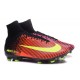 Chaussure Football Nouveaux Nike Mercurial Superfly V FG Carmin/ Volt/ Rose