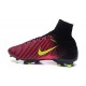 Chaussure Football Nouveaux Nike Mercurial Superfly V FG Carmin/ Volt/ Rose