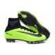 Nouvelles 2016 Chaussures Nike Mercurial Superfly V FG Vert Noir