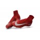 Nouvelles 2016 Chaussures Nike Mercurial Superfly V FG Rouge Blanc