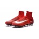 Nouvelles 2016 Chaussures Nike Mercurial Superfly V FG Rouge Blanc