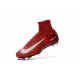 Nouvelles 2016 Chaussures Nike Mercurial Superfly V FG Rouge Blanc