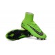 Crampons Football Nouveaux Nike Mercurial Superfly 5 FG ACC Vert Noir