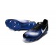 Chaussures Football Nouvelles 2016 Nike Magista Opus II FG Bleu Noir Blanc