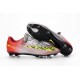 Chaussure de Foot Nouveau 2016 Nike Mercurial Vapor XI FG Argent Jaune Rouge