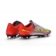 Chaussure de Foot Nouveau 2016 Nike Mercurial Vapor XI FG Argent Jaune Rouge