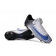 Chaussure de Foot Nouveau 2016 Nike Mercurial Vapor XI FG Blanc Bleu Noir