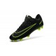Chaussure de Foot Nouveau 2016 Nike Mercurial Vapor XI FG Noir Vert