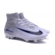 Crampons Football Nouveaux Nike Mercurial Superfly 5 FG ACC Blanc Noir