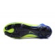 Crampons Football Nouveaux Nike Mercurial Superfly 5 FG ACC Vert Bleu Noir