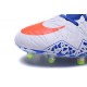 Nike Nouvel Crampons Football Hypervenom Phantom II FG Blanc Bleu Rouge