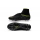 Nike Nouvel Crampons Football Hypervenom Phantom II FG Noir Volt