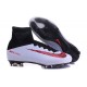 Nike Mercurial Superfly V FG Homme Nouvel 2016 Chaussure Blanc Rouge