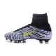 Nike Mercurial Superfly V FG Homme Nouvel 2016 Chaussure Blanc Noir Jaune