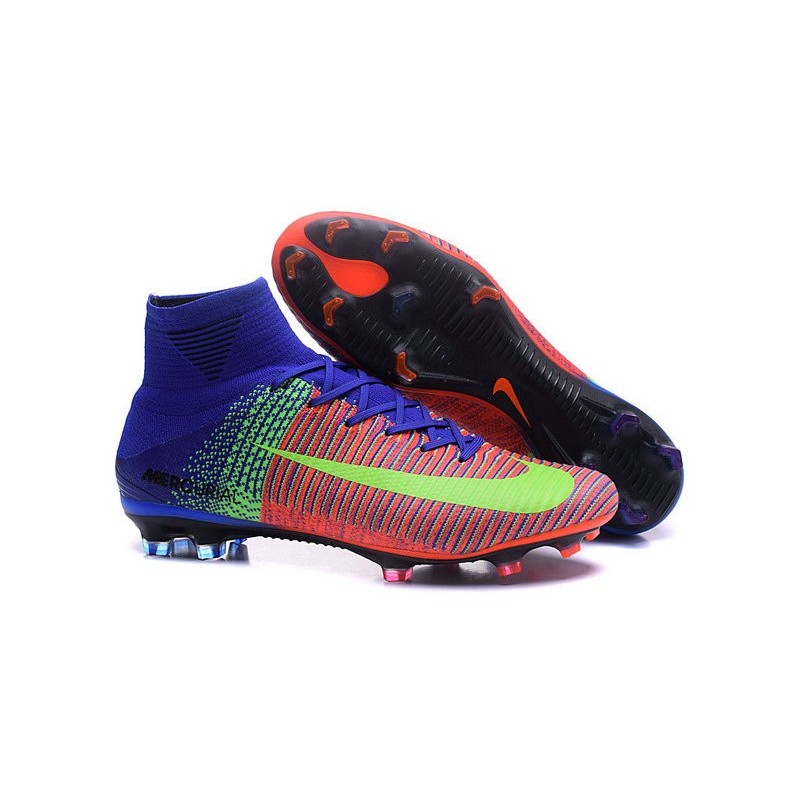 crampon nike orange fluo