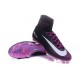 Crampons Football Nouveaux Nike Mercurial Superfly 5 FG Violet Noir Blanc