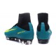 Crampons Football Nouveaux Nike Mercurial Superfly 5 FG Bleu Jaune