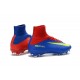 Crampons Football Nouveaux Nike Mercurial Superfly 5 FG Bleu Rouge Jaune