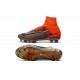 Crampons Football Nouveaux Nike Mercurial Superfly 5 FG Orange Noir Vert