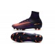 Crampons Football Nouveaux Nike Mercurial Superfly 5 FG Violet Orange