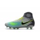 Nike Magista Obra II FG Meilleur Crampon Football Gris Bleu Noir