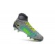 Nike Magista Obra II FG Meilleur Crampon Football Gris Bleu Noir