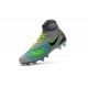 Nike Magista Obra II FG Meilleur Crampon Football Gris Bleu Noir