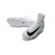 Nike Mercurial Superfly V FG Chaussure de Foot Homme Blanc Noir