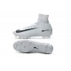 Nike Mercurial Superfly V FG Chaussure de Foot Homme Blanc Noir