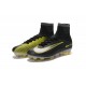 Nike Mercurial Superfly V FG Chaussure de Foot Homme Noir Jaune