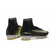 Nike Mercurial Superfly V FG Chaussure de Foot Homme Noir Jaune