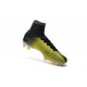 Nike Mercurial Superfly V FG Chaussure de Foot Homme Noir Jaune