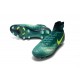 Chaussures de Foot Nouvelles Nike Magista Obra II FG Vert Jaune