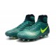 Chaussures de Foot Nouvelles Nike Magista Obra II FG Vert Jaune