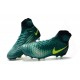 Chaussures de Foot Nouvelles Nike Magista Obra II FG Vert Jaune