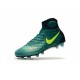 Chaussures de Foot Nouvelles Nike Magista Obra II FG Vert Jaune