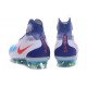 Chaussures de Foot Nouvelles Nike Magista Obra II FG Blanc Bleu Rouge