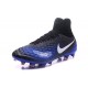 Chaussures de Foot Nouvelles Nike Magista Obra II FG Noir Bleu