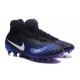 Chaussures de Foot Nouvelles Nike Magista Obra II FG Noir Bleu