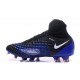 Chaussures de Foot Nouvelles Nike Magista Obra II FG Noir Bleu