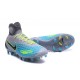 Chaussures de Foot Nouvelles Nike Magista Obra II FG Gris Bleu Noir