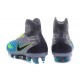 Chaussures de Foot Nouvelles Nike Magista Obra II FG Gris Bleu Noir