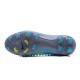 Chaussures de Foot Nouvelles Nike Magista Obra II FG Gris Bleu Noir