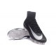 Nike Mercurial Superfly V FG Chaussure de Foot Homme Noir Argent
