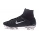 Nike Mercurial Superfly V FG Chaussure de Foot Homme Noir Argent