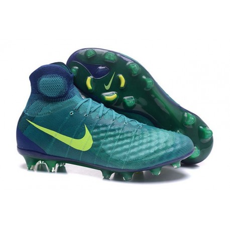 Meilleur Nike Magista Obra 2 FG Crampon Football Homme Rio Volt Jade