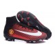 Nike Crampons Football Mercurial Superfly V FG Manchester United Football Club Rouge