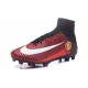 Nike Crampons Football Mercurial Superfly V FG Manchester United Football Club Rouge